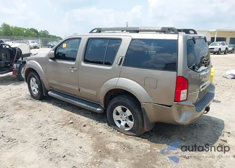 2007 Nissan Pathfinder Se из США, поврежденный, VIN 5N1AR18W47C625479